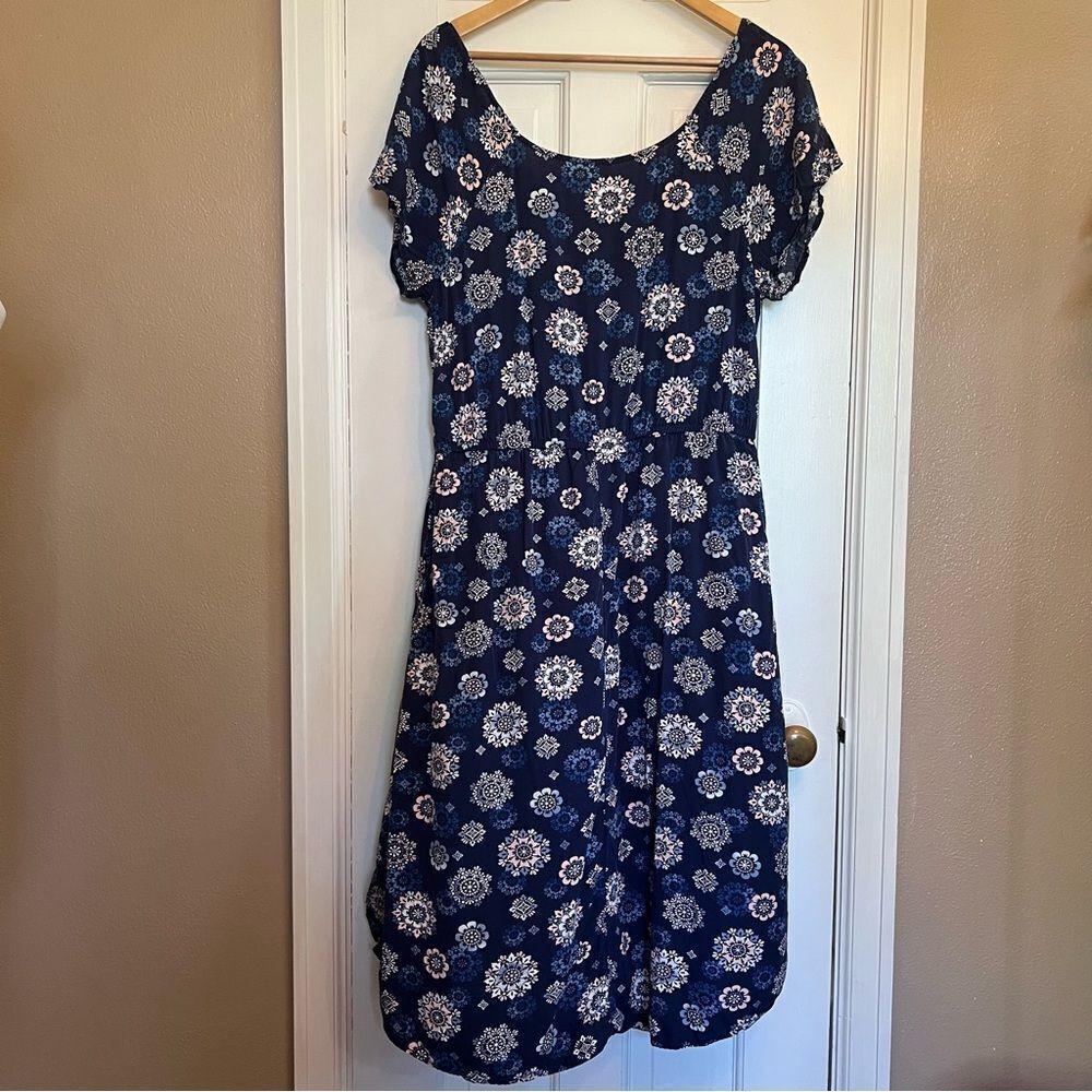 Justice Blue and White Romper Dress - Picture 3 of 9